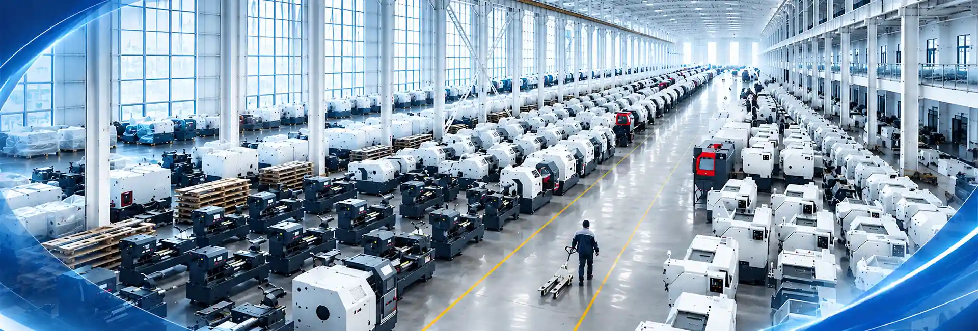 about us cnc machine tool manufacturer factory product range banner