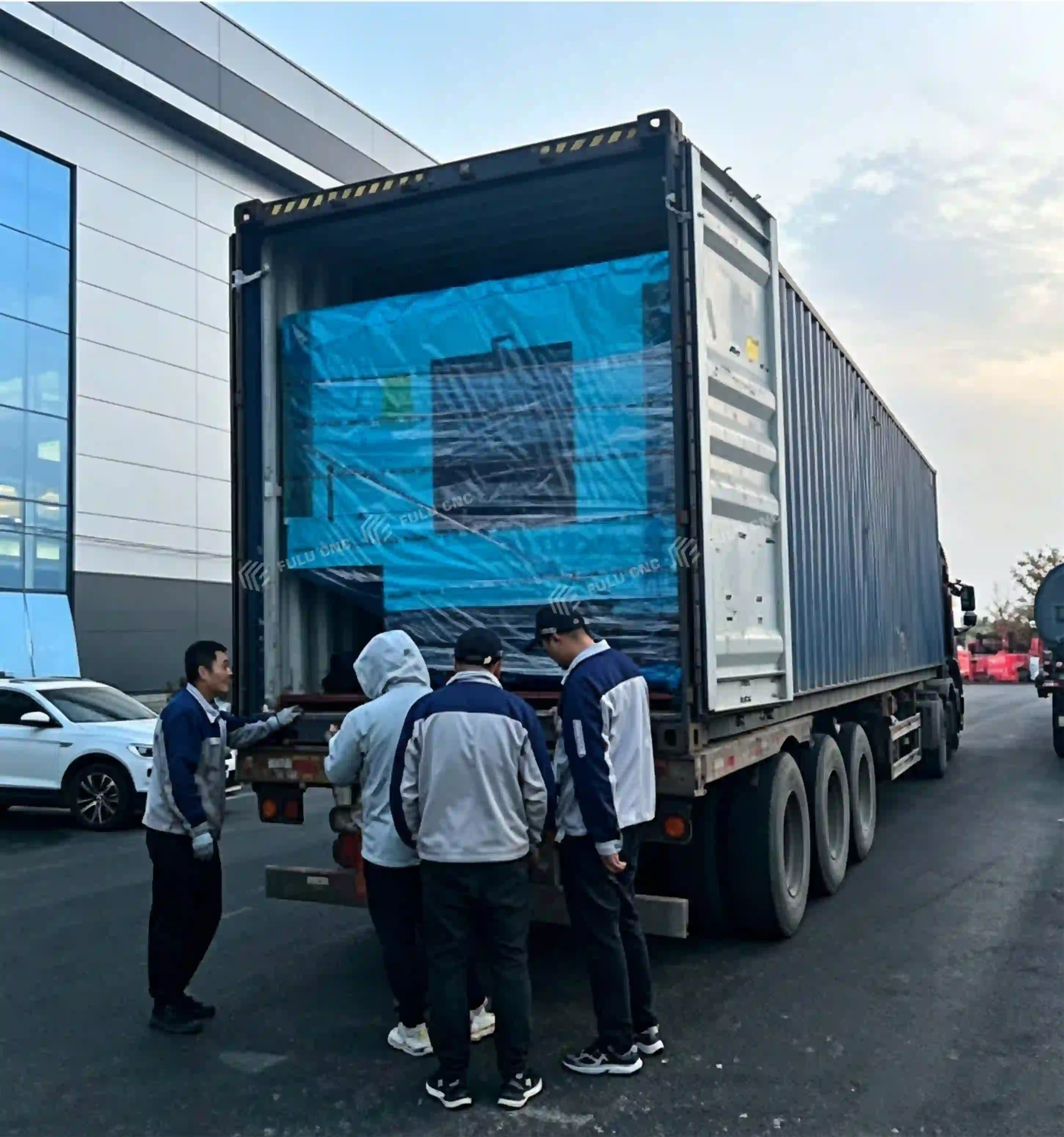 bulk cnc machine shipping