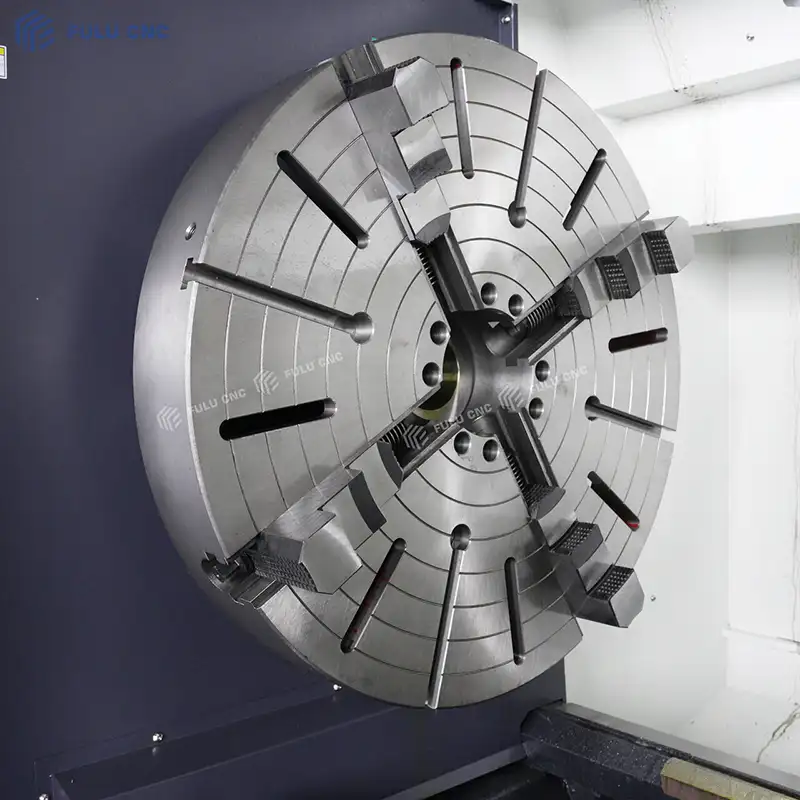 ck61125x1500 4 jaw chuck close up