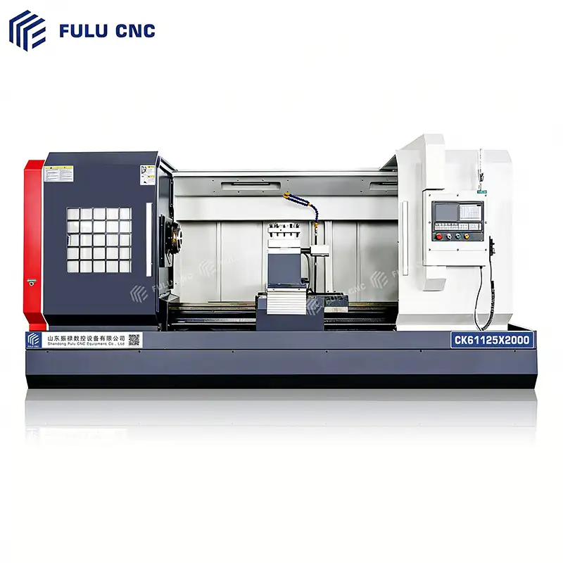 ck61125x2000 flat bed cnc lathe machine