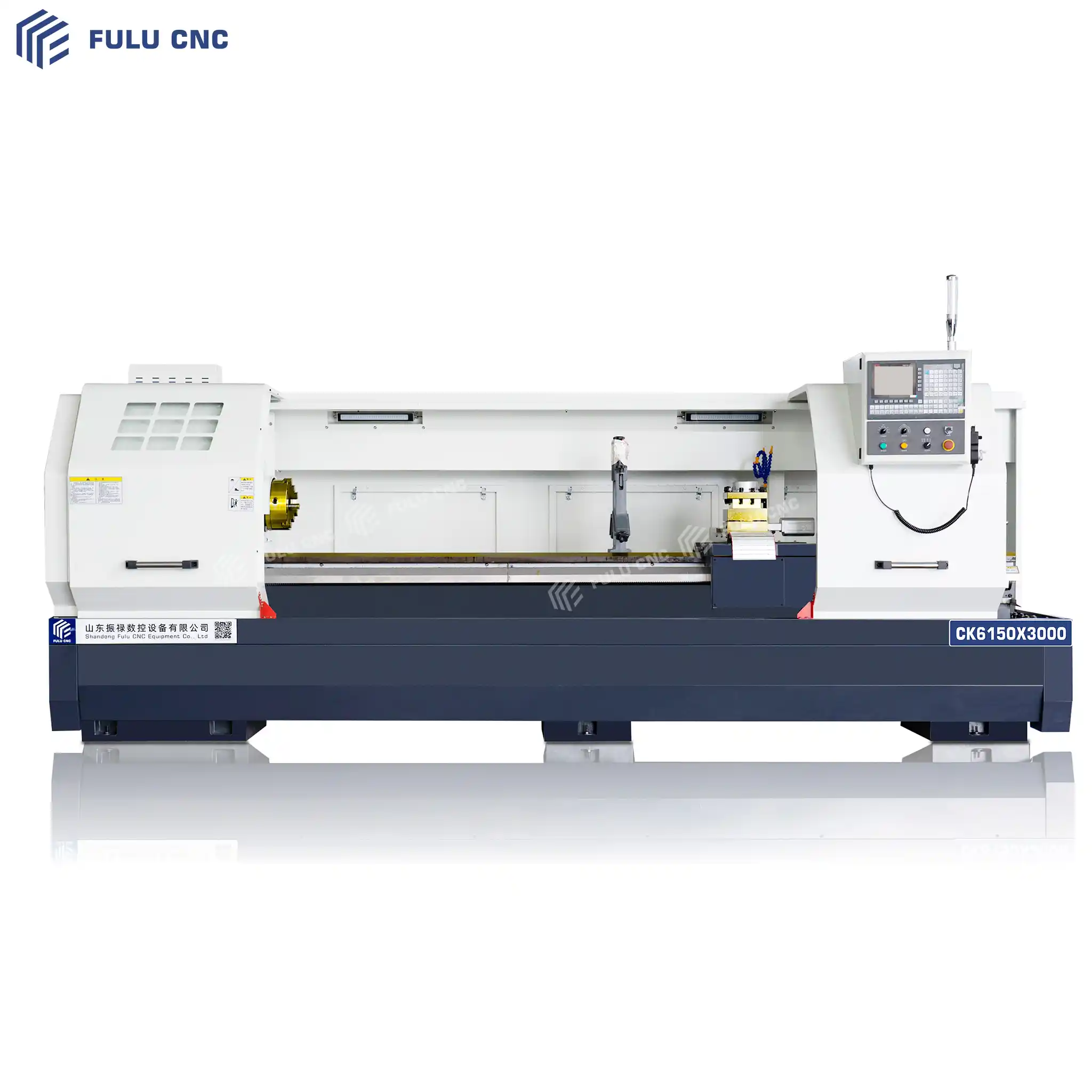 ck6150x3000 flat bed cnc lathe