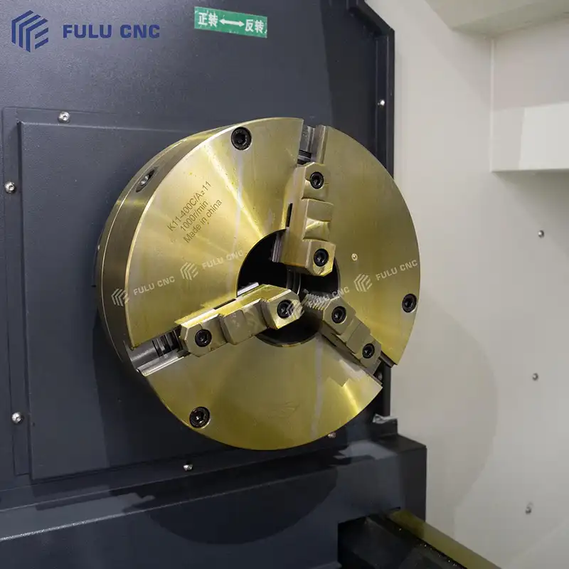 ck6180x4000 flat bed cnc lathe 3 jaw self centering chuck