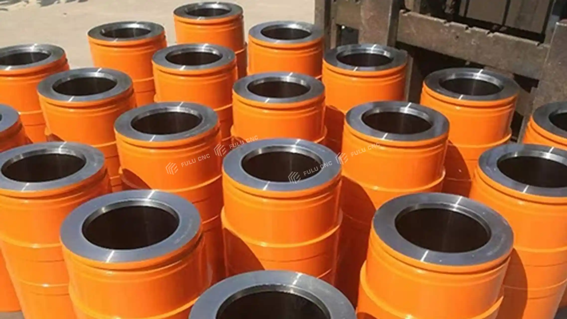 cnc lathe sleeve and cylinder parts