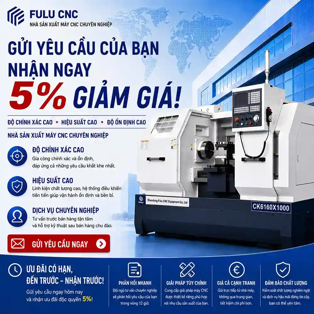 cnc machine 5 percent discount offer 12