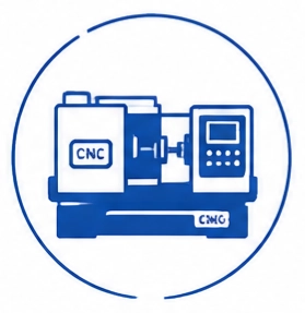 cnc machine manufacturing experience icon