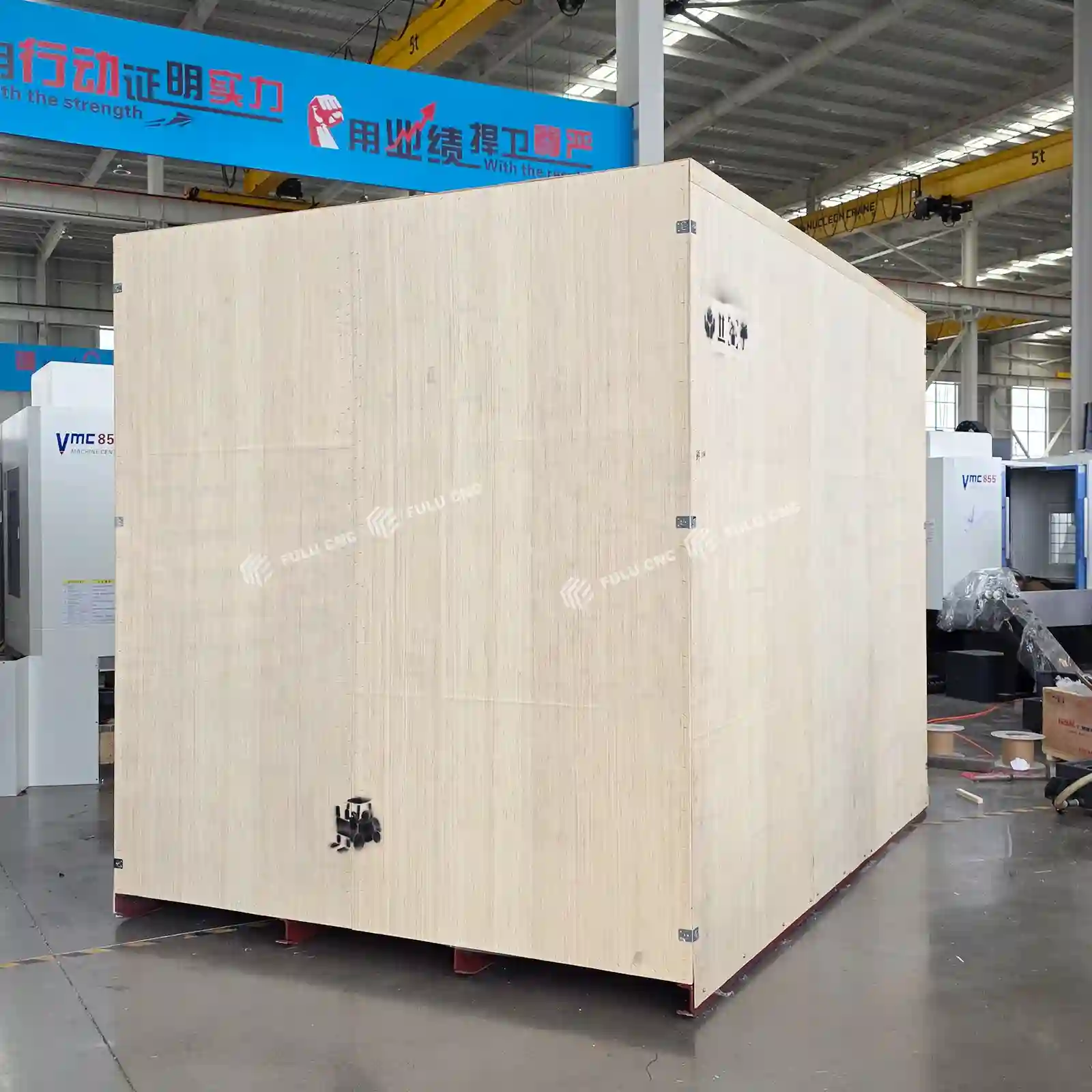 cnc machine wooden crate packaging