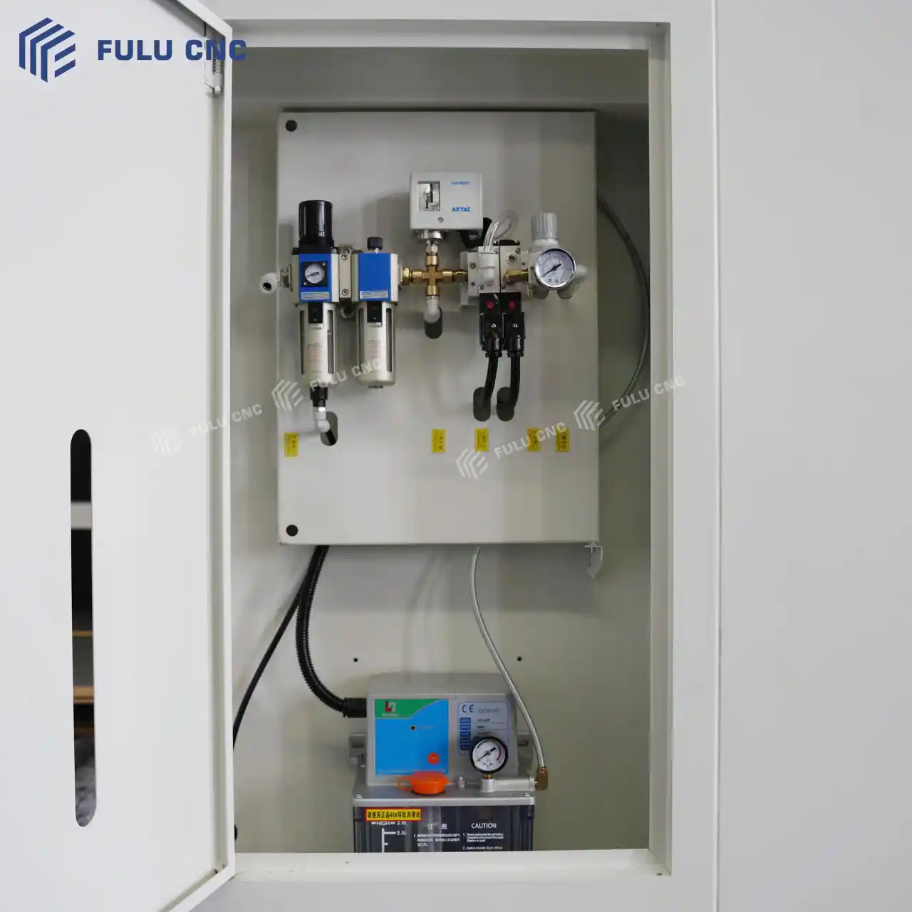 cnc machining center pneumatic control system