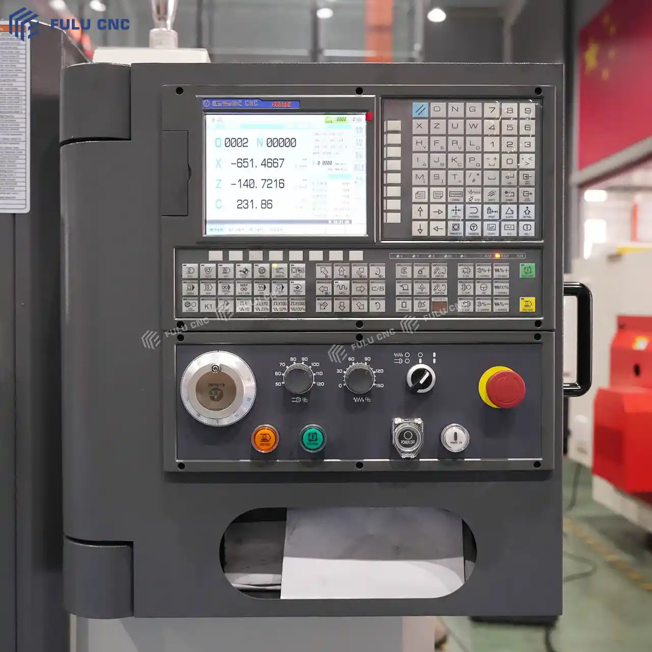 fck40 slant bed cnc lathe gsk control system