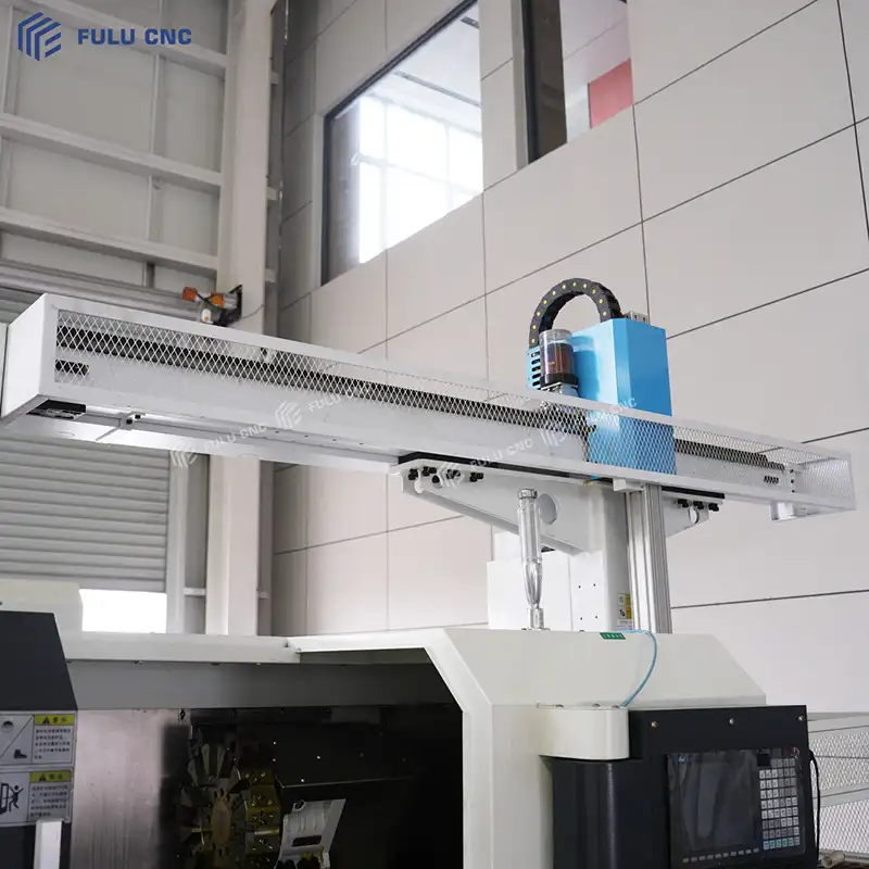 fck50 cnc turning center gantry loader