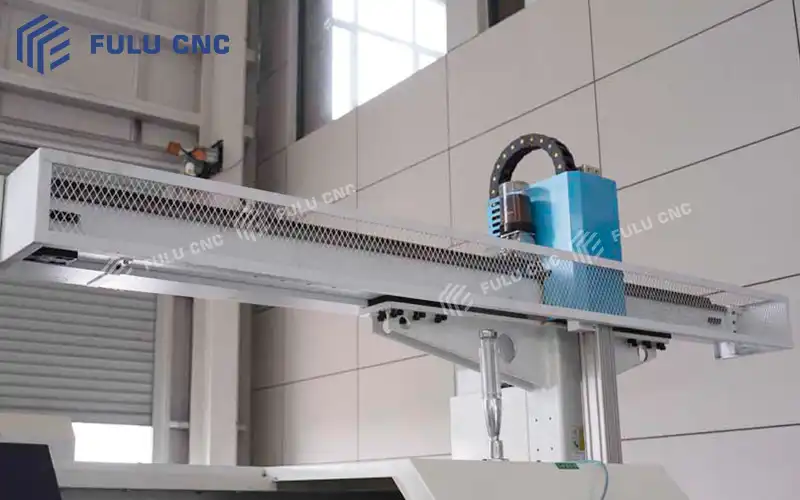 fck50 slant bed cnc lathe truss robot