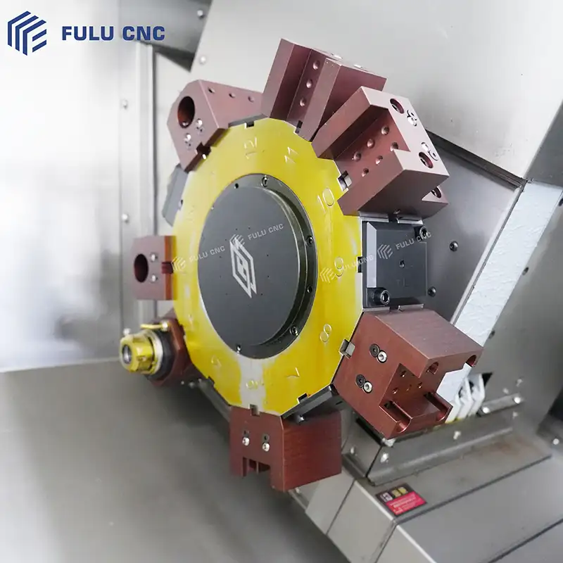 fck56y cnc turning center 12 station live tool turret