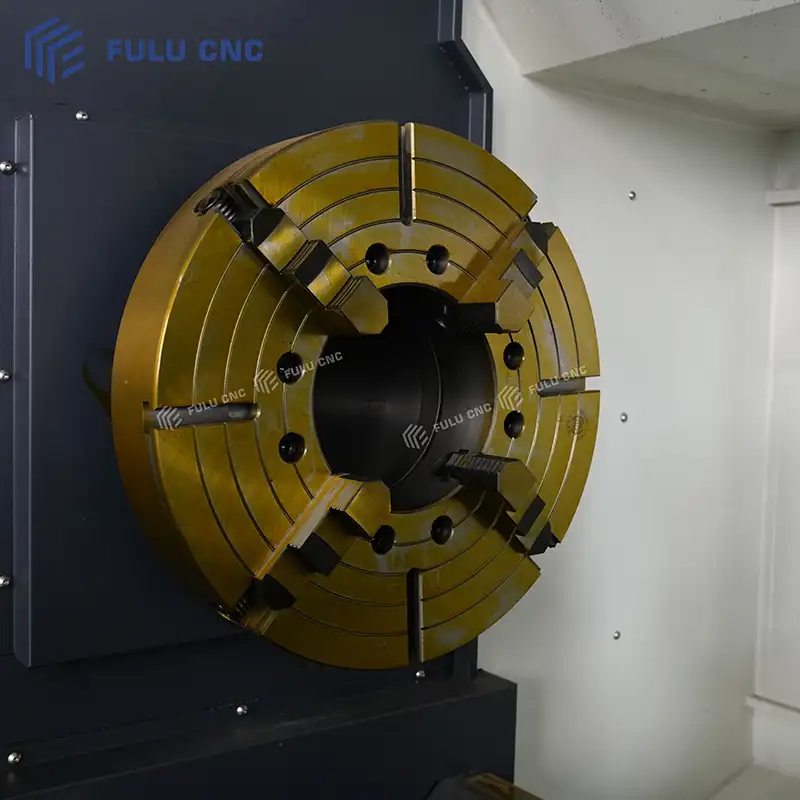 qk1325x1500 large bore four jaw chuck