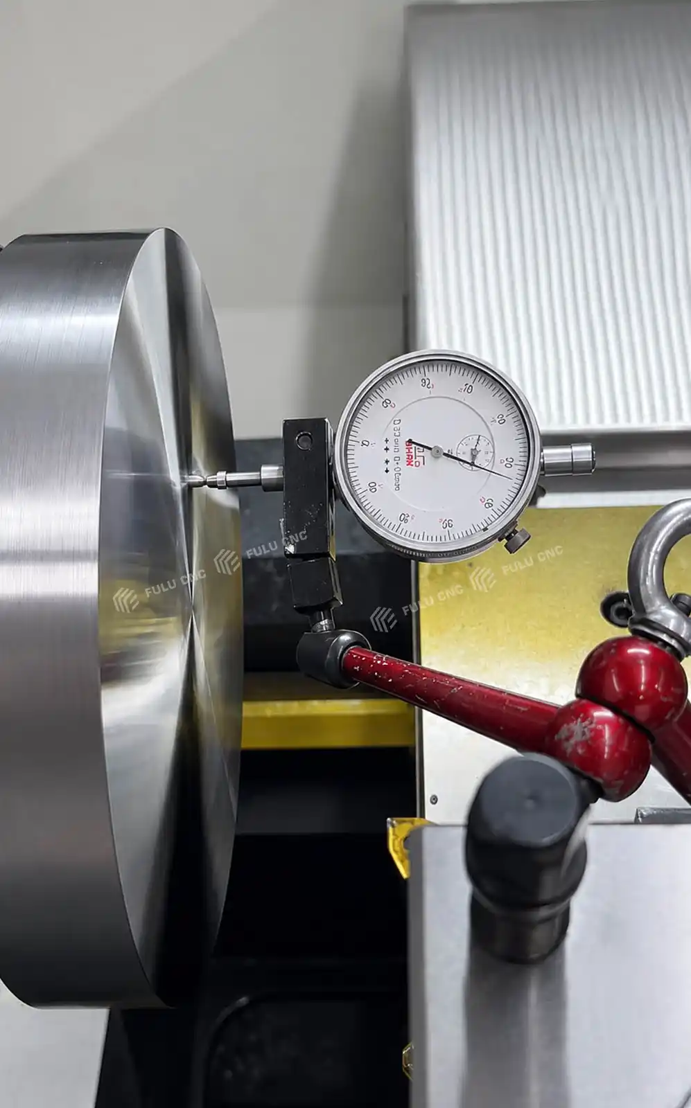 vertical machining center accuracy test