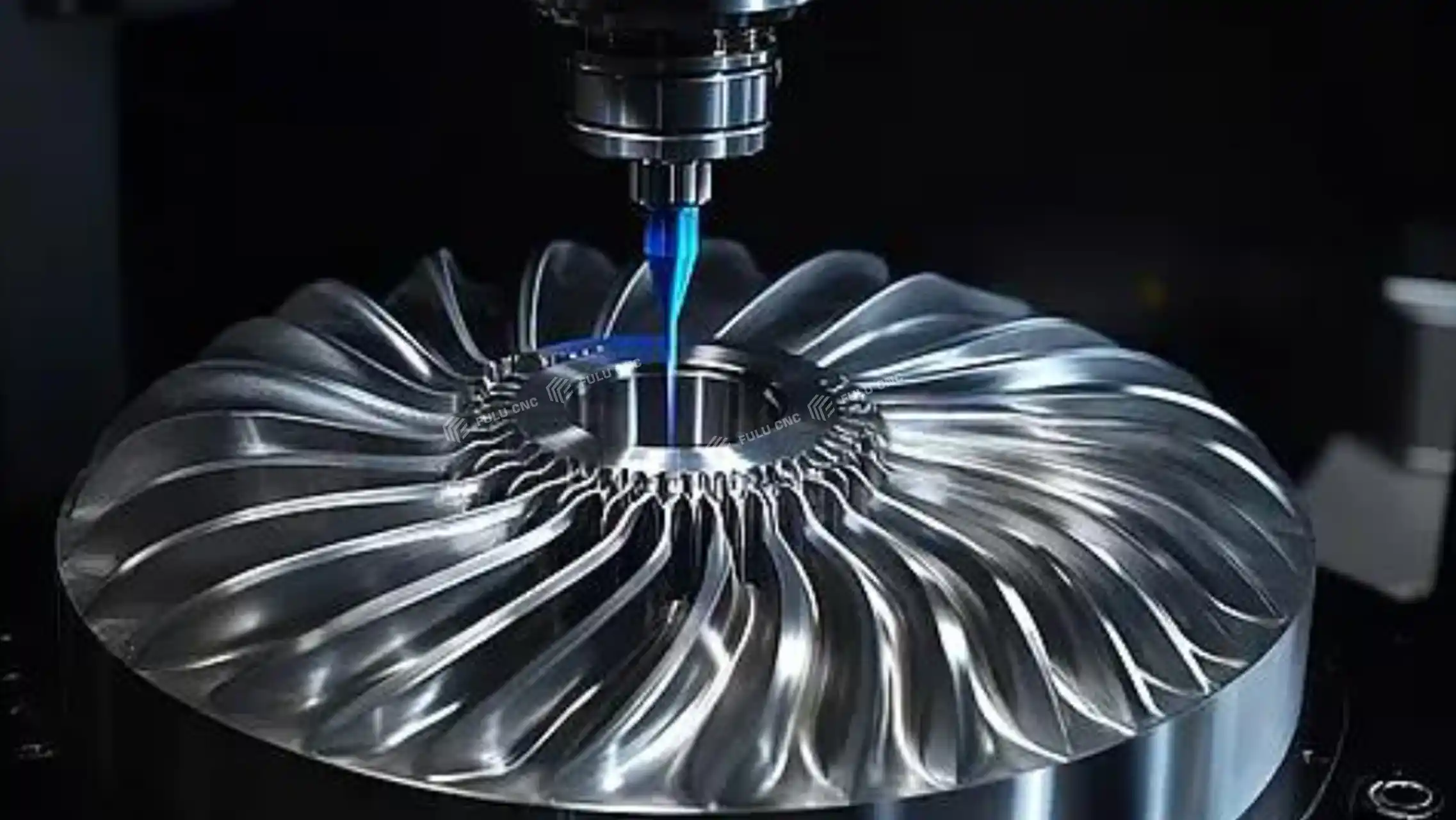 vertical machining center complex surface parts