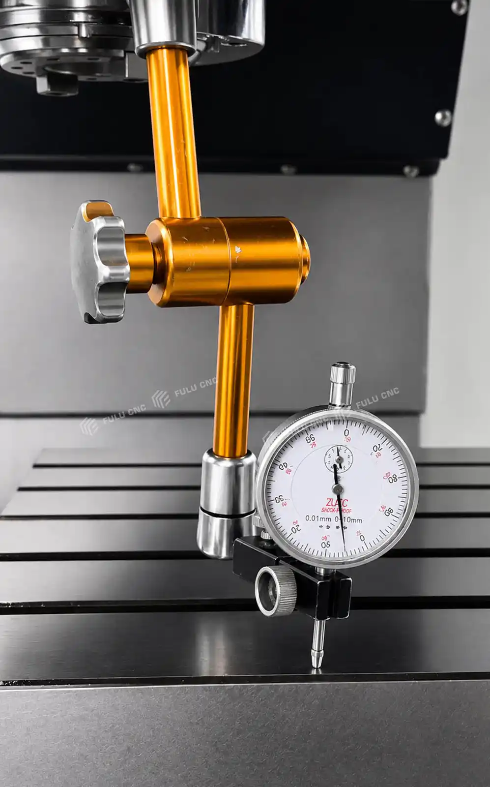 vertical machining center parallelism measurement
