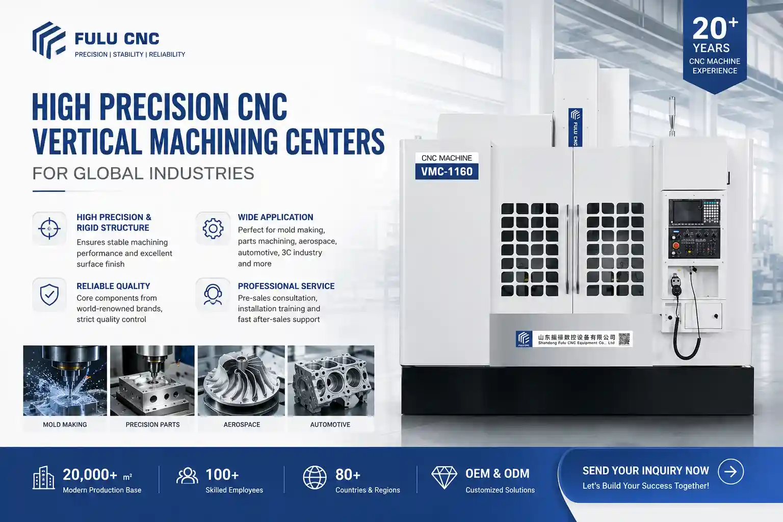 vertical machining centers