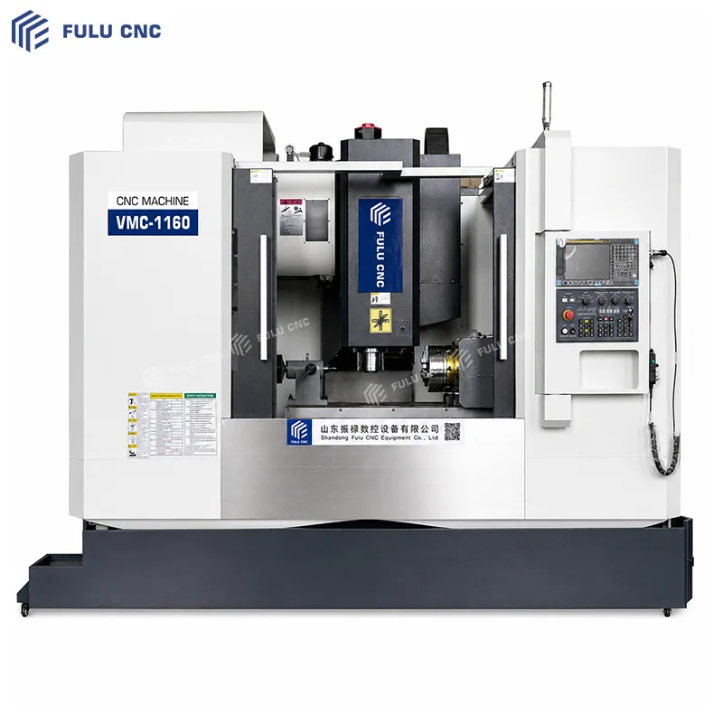 vmc1160 fanuc fourth axis vertical machining center