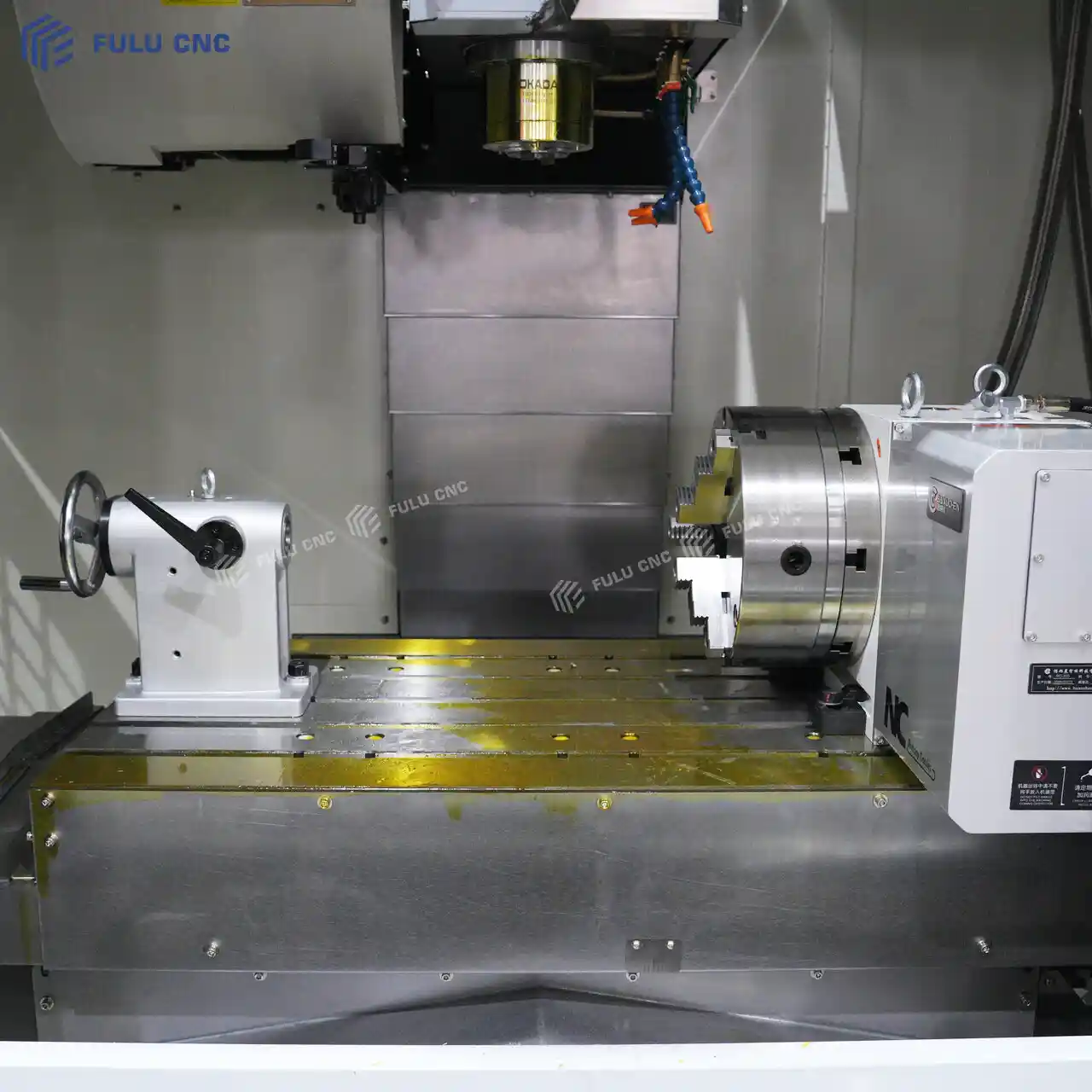 vmc1160 fourth axis machining