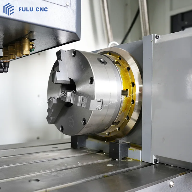 vmc1160 fourth axis three jaw chuck