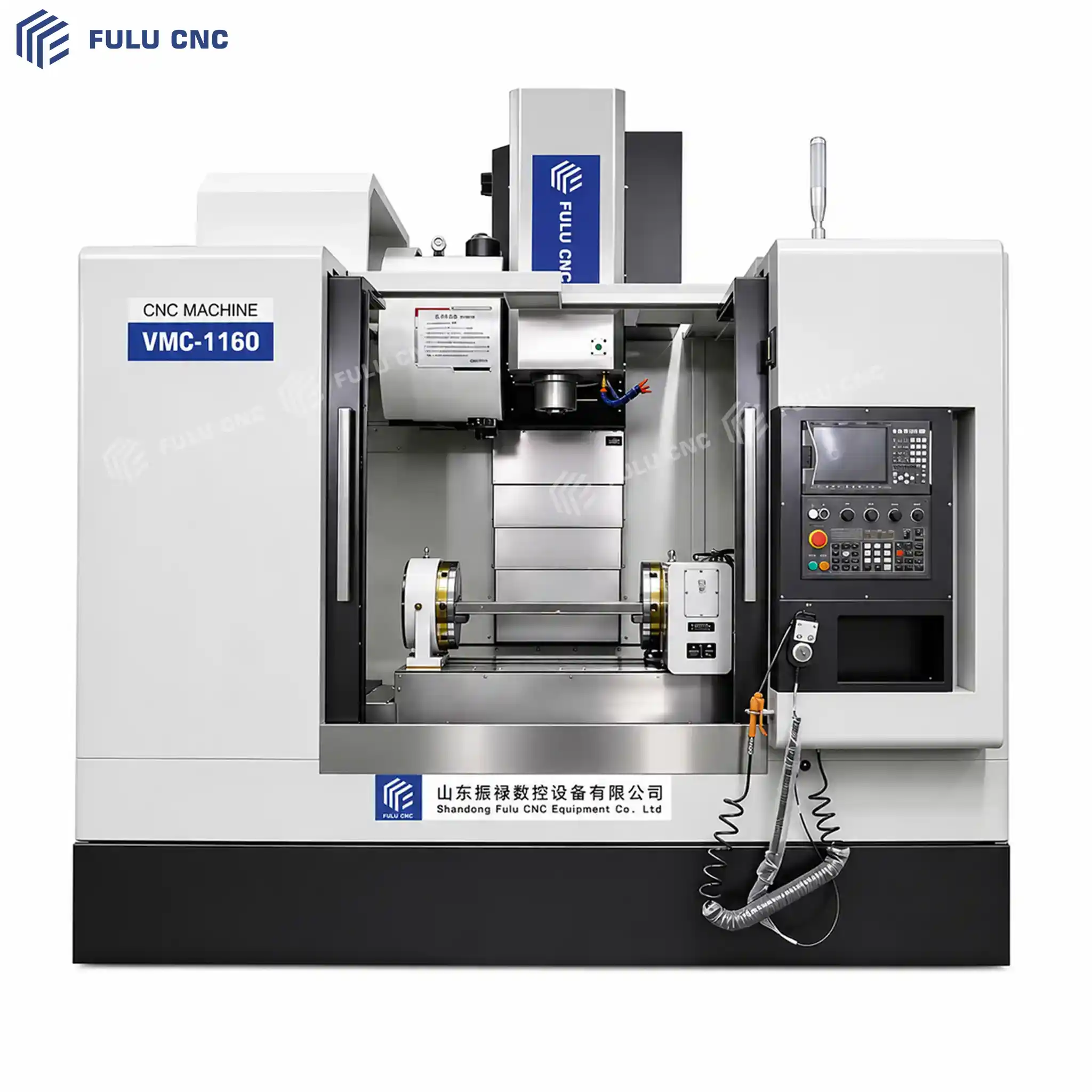 vmc1160 knd fourth axis vertical machining center