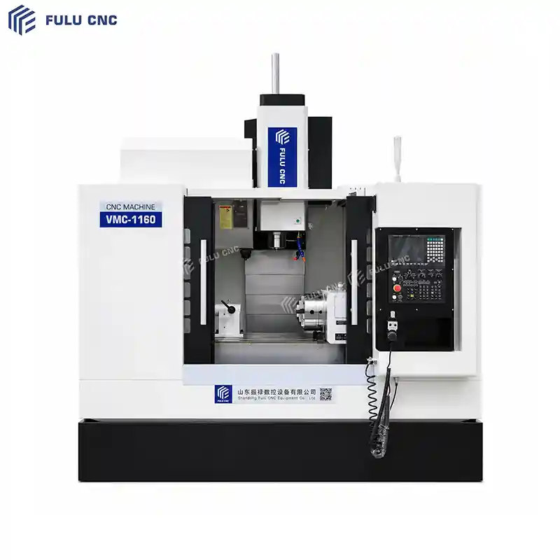 vmc1160 syntec fourth axis vertical machining center