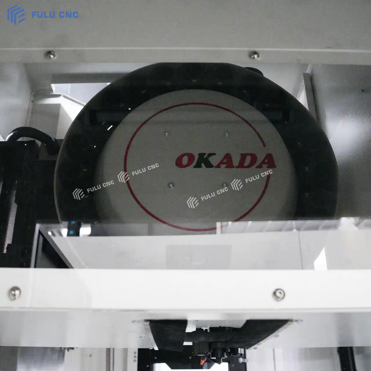 vmc1165 cnc machining center disc tool magazine