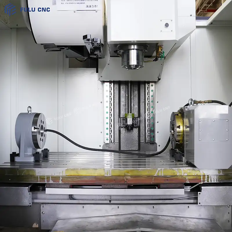 vmc1370 fourth axis machining