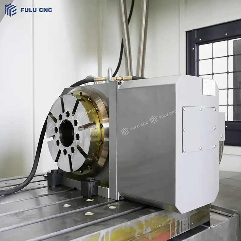 vmc1370 fourth axis rotary table