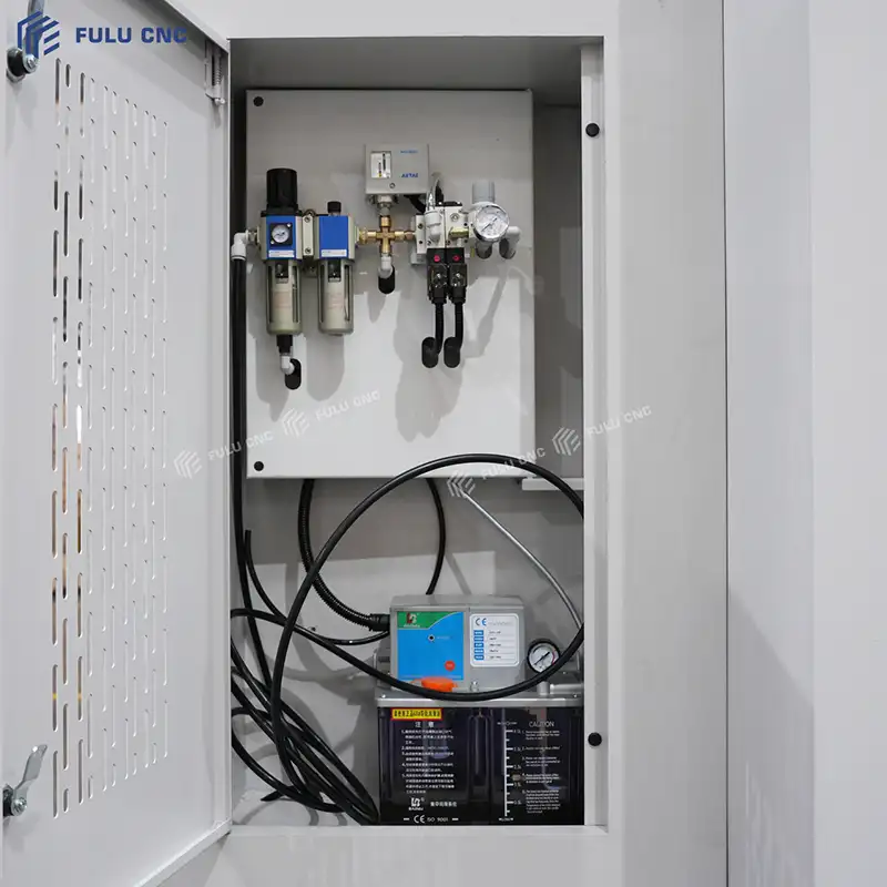 vmc1580 air preparation unit and automatic lubrication pump