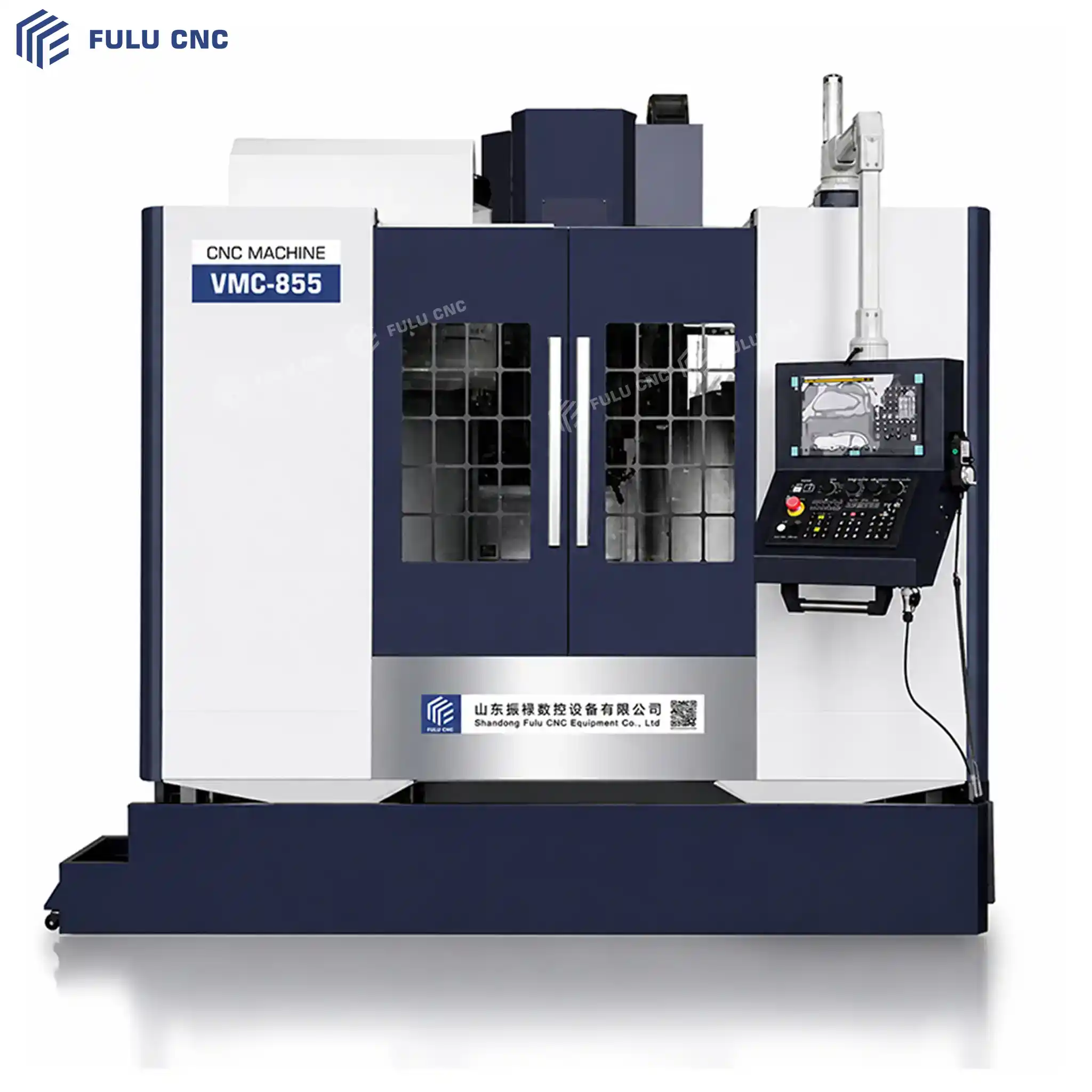 vmc855 fanuc vertical machining center