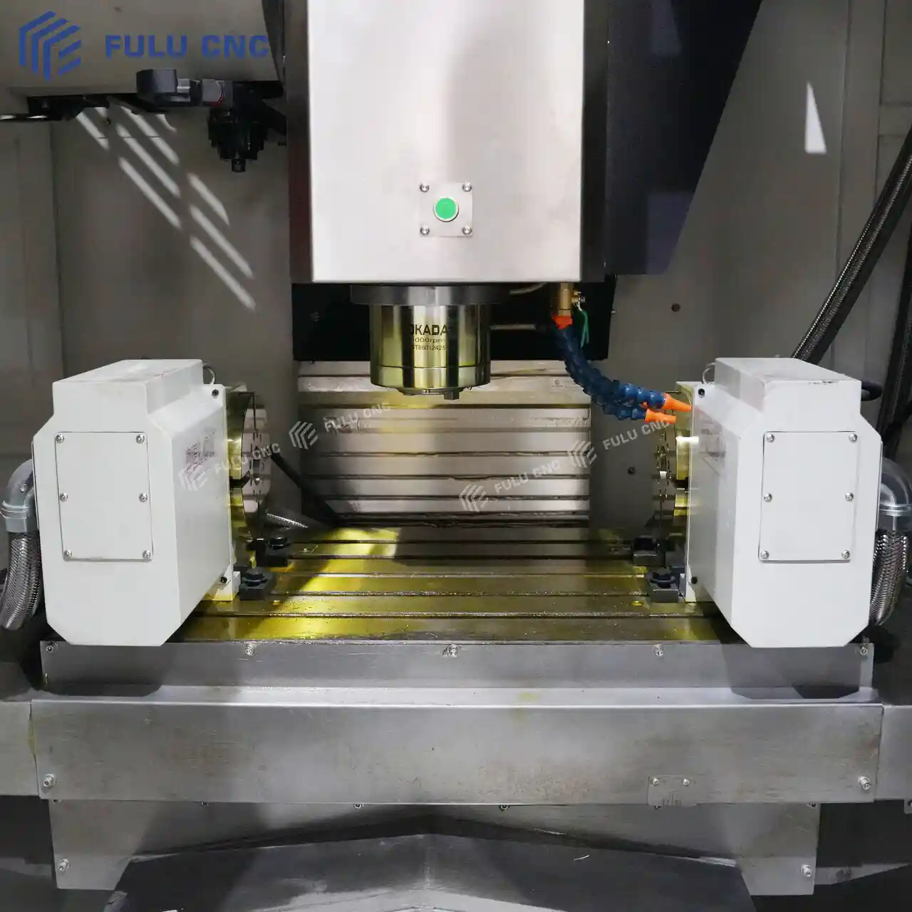 vmc855 fourth axis machining